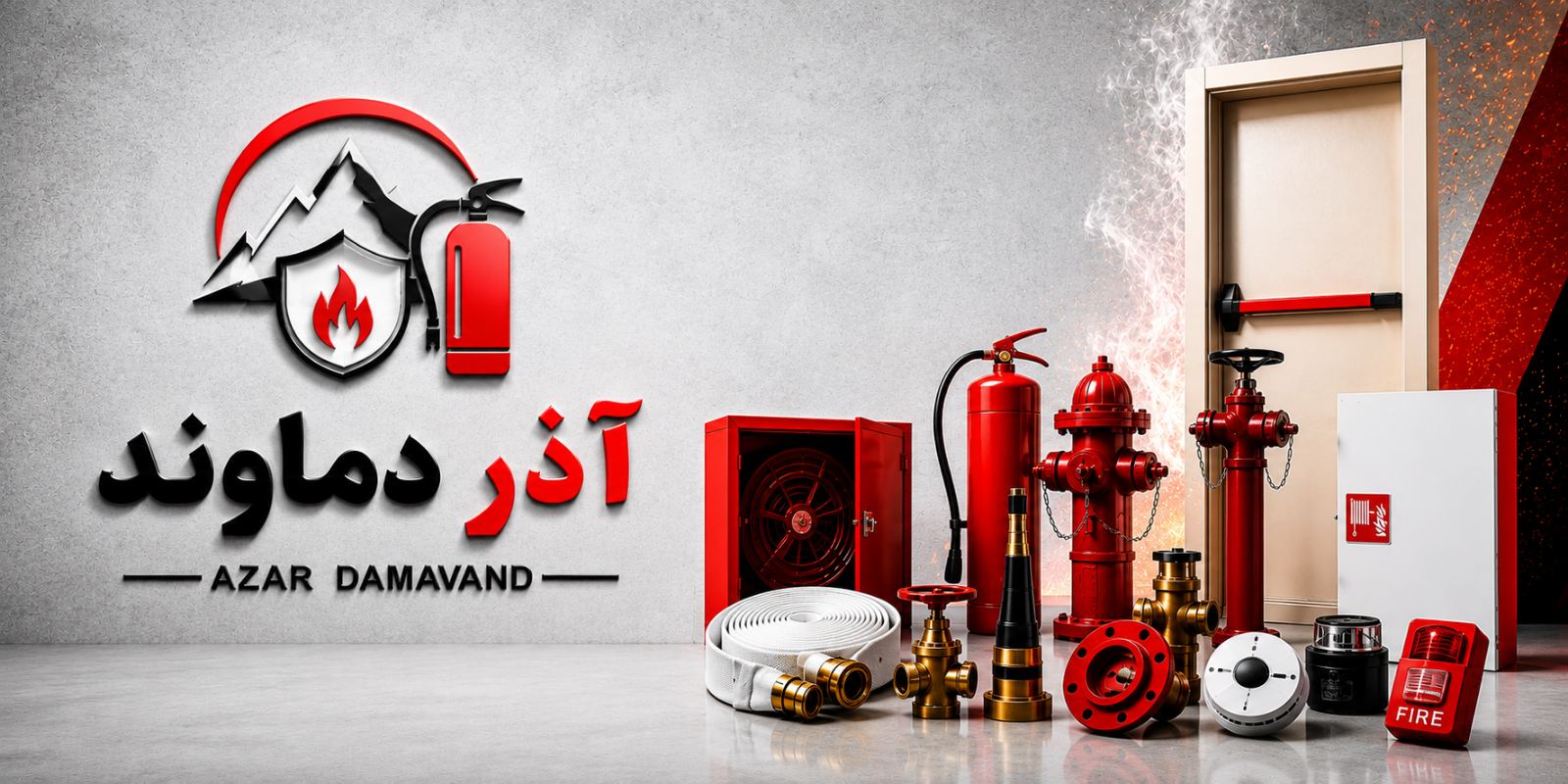 تجهیزات آتش نشانی ،اعلام حریق آذر دماوند