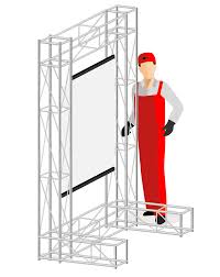 خدمات نصب اسپیس وسازه نمایشگاهی.غرفه بنر