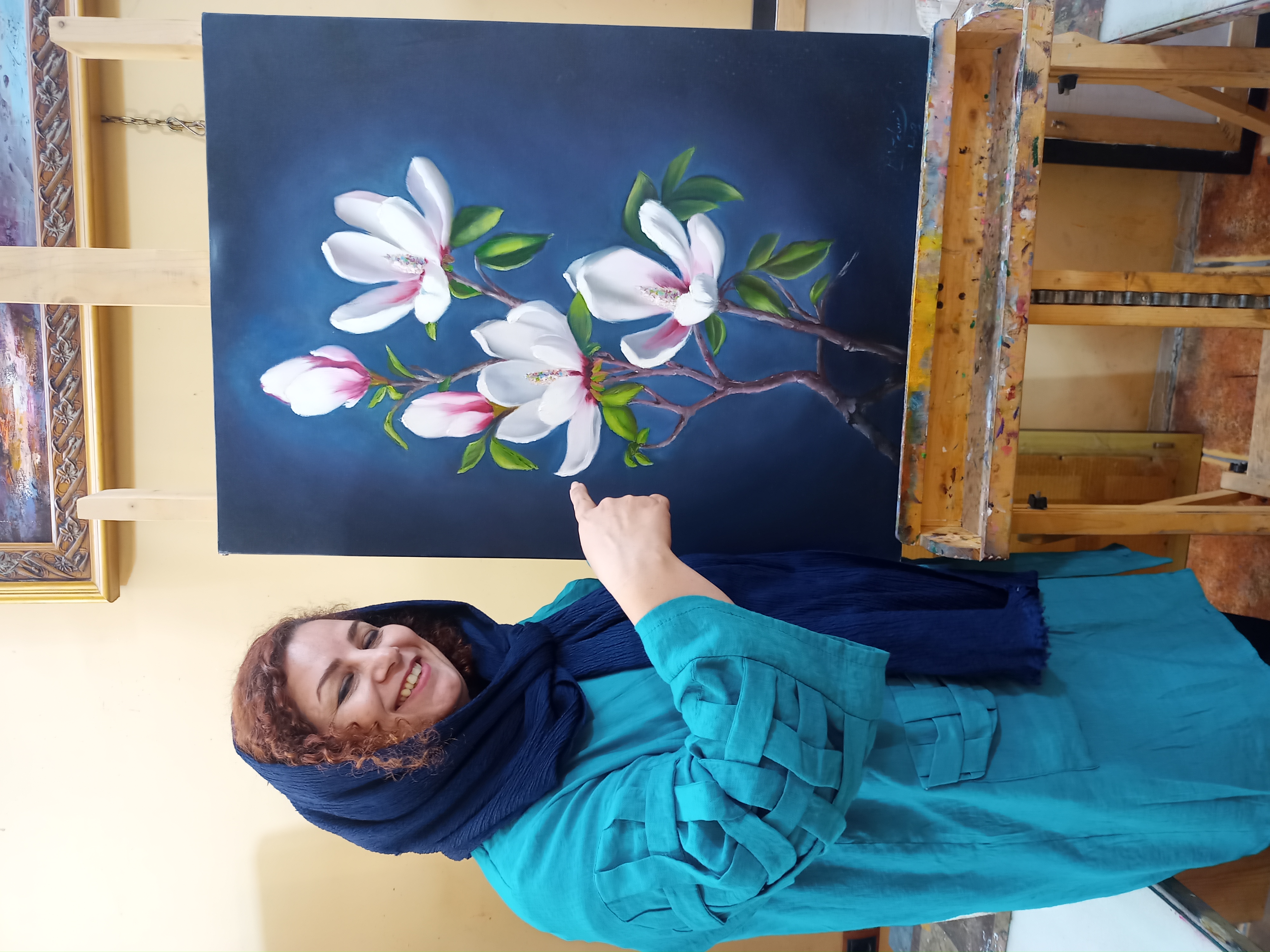 آموزشگاه نقاشی پرواز رنگها