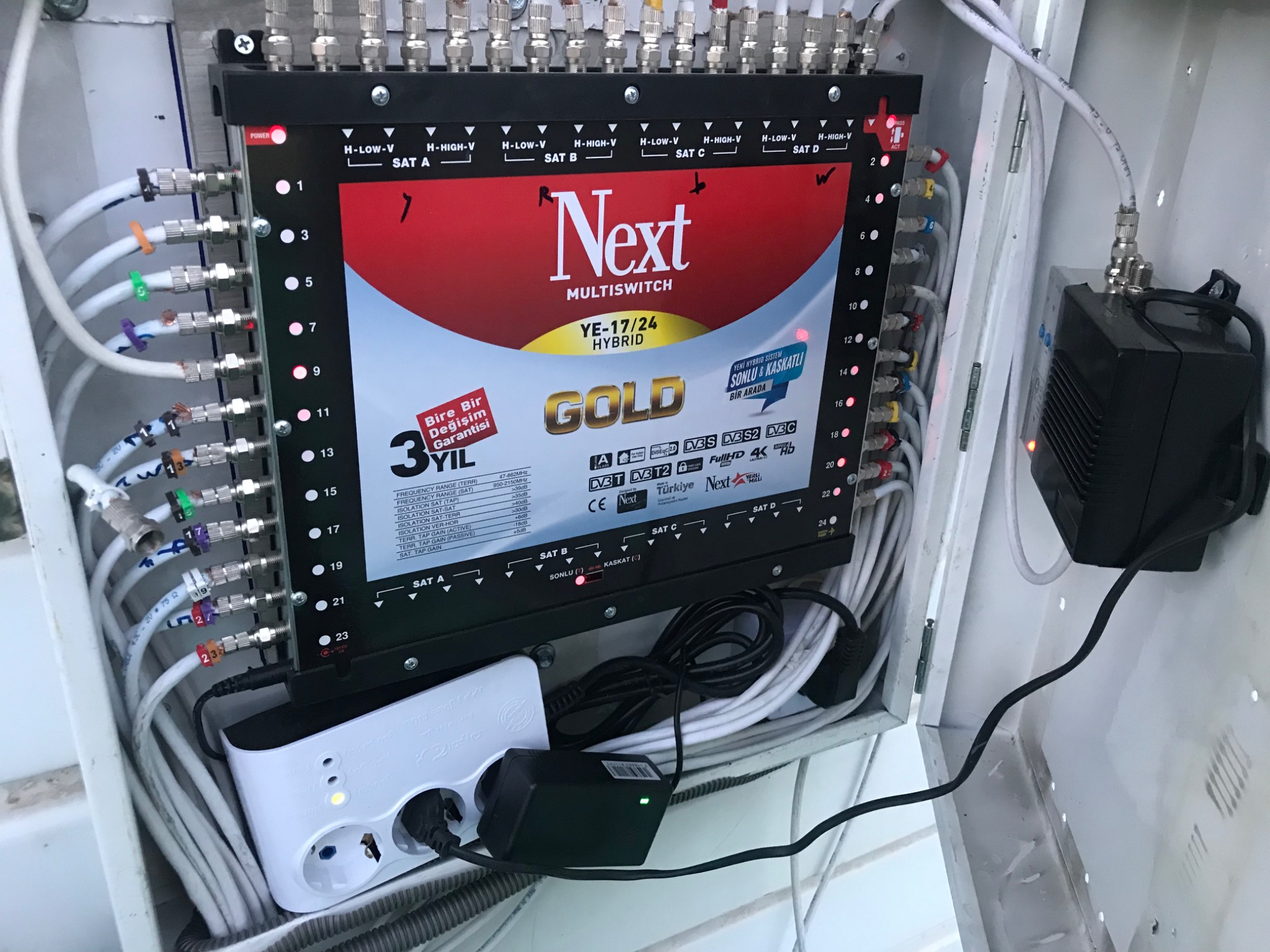 برقکاری ونصب آنتن ثابت گردون مرکزی پردیس