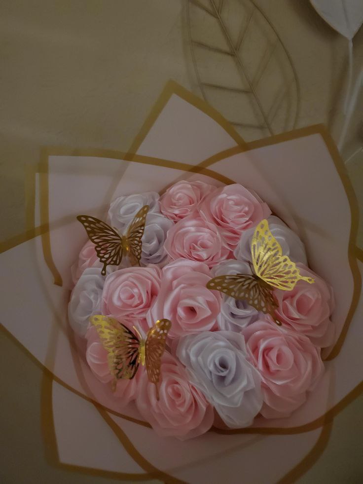 گل های روبانی
