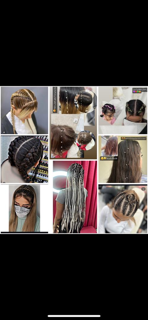 خدمات مژه و بافت مو فرانک