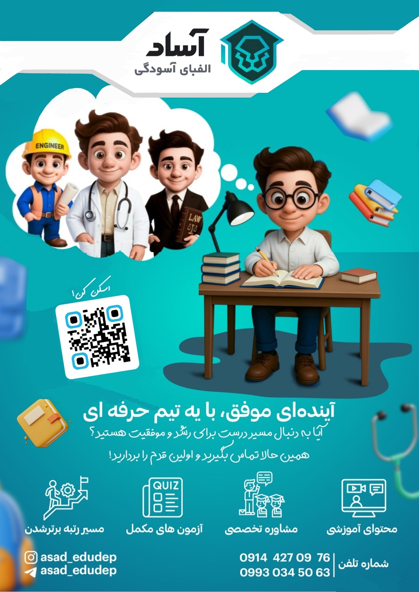 دپارتمان آموزشی آساد | تیم نوابغ ایران