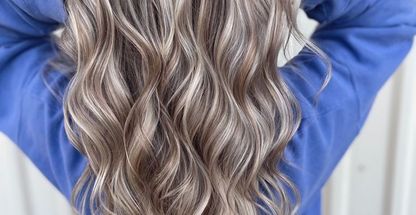 خدمات تخصصی رنگ و لایت و احیای مو نسرین