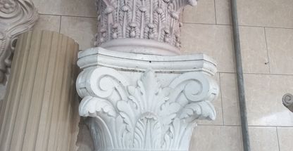 مجسمه قصر تولید سرستون سنگی در شهریار