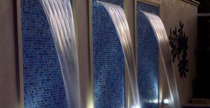 آبنما های پیش ساخته برکه آبی