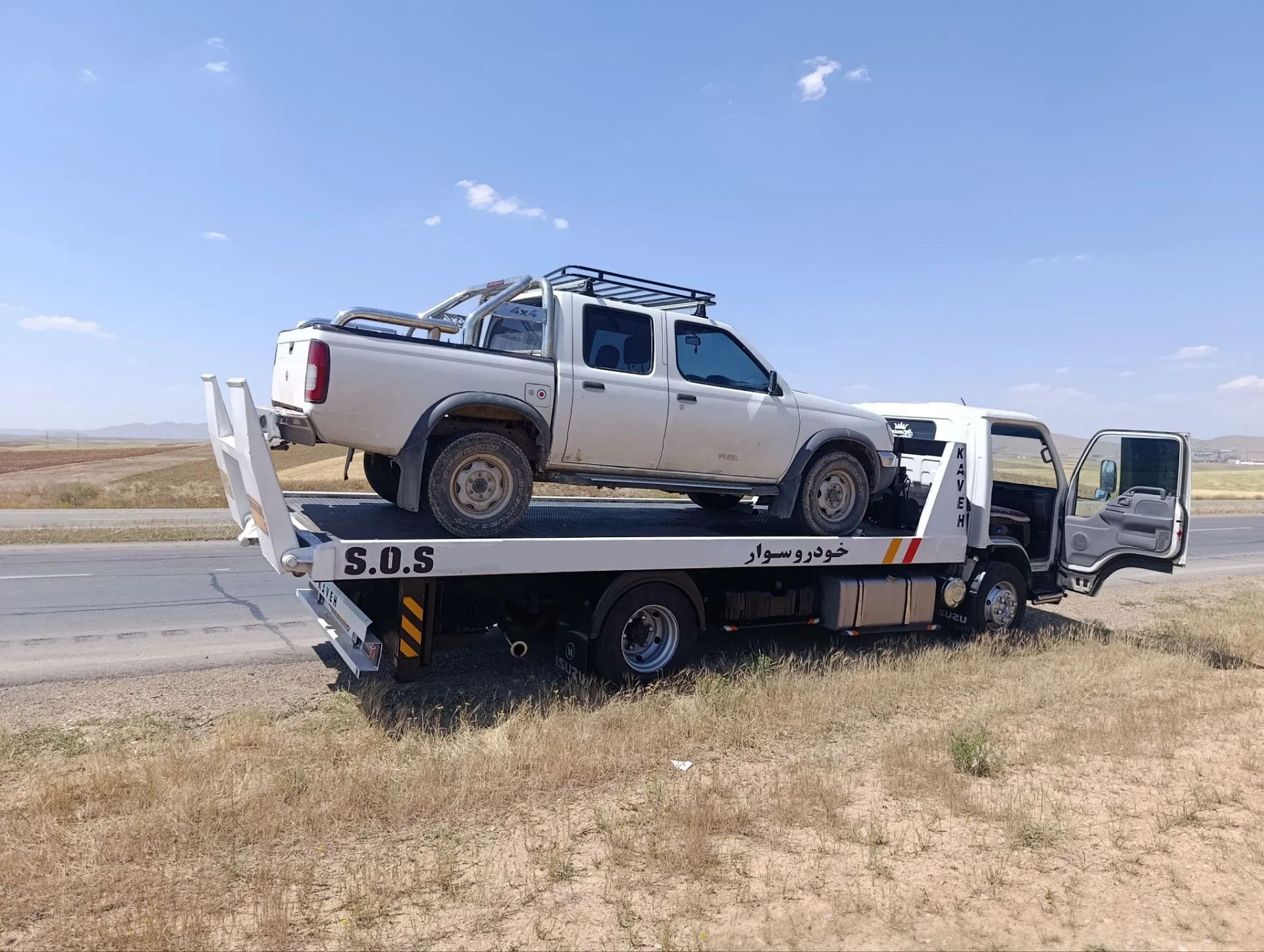 امداد خودرو امدادخودرو یدک کش مکانیک سیا
