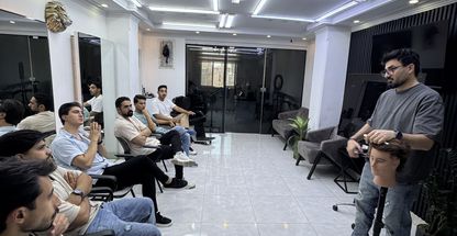 اموزشگاه ارایشگری مردانه معصومی