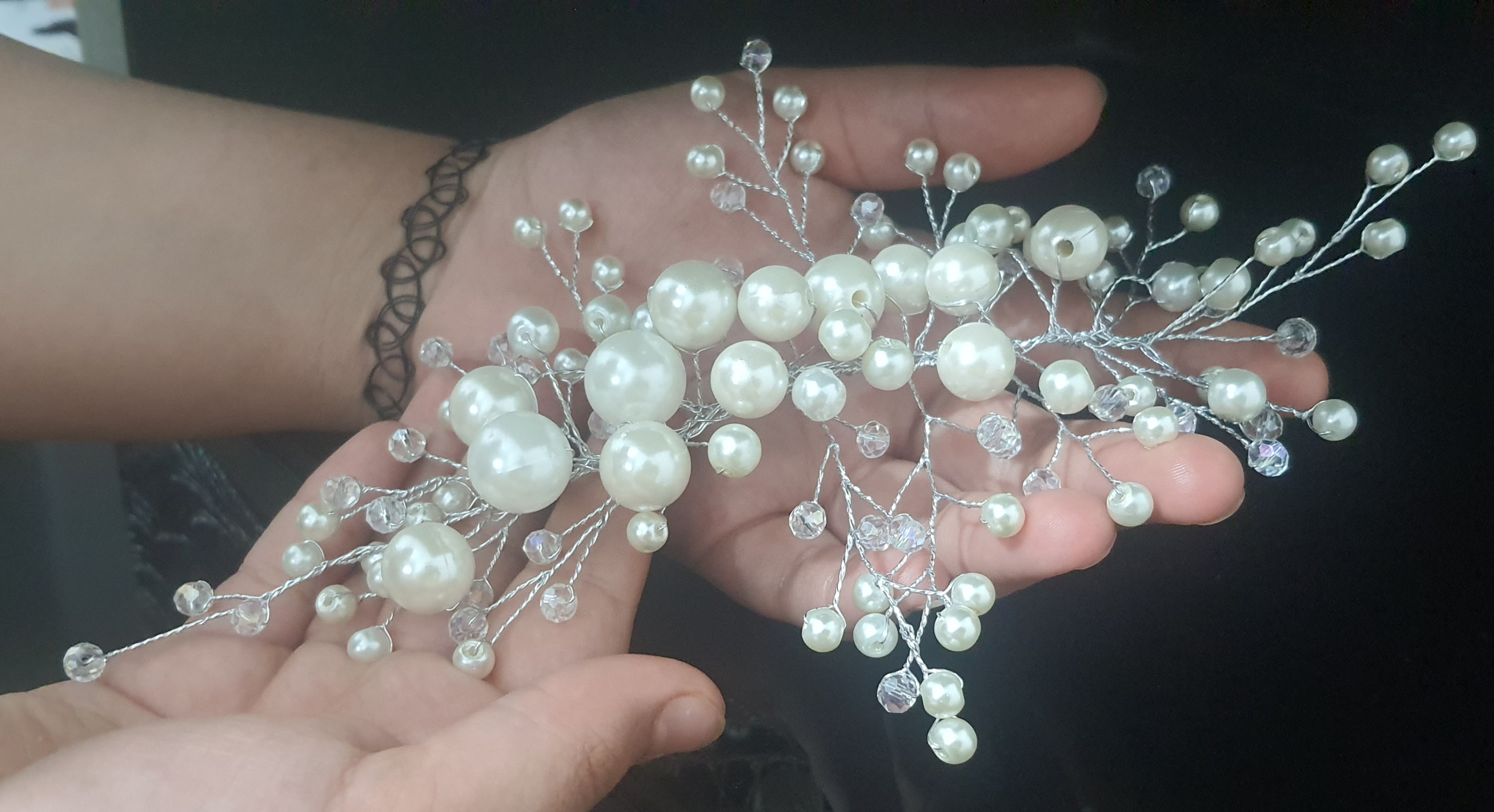 تل،تاج و اکسسوری دست ساز آذین تاج