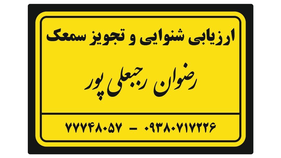 شنوایی سنجی رضوان رجبعلی پور