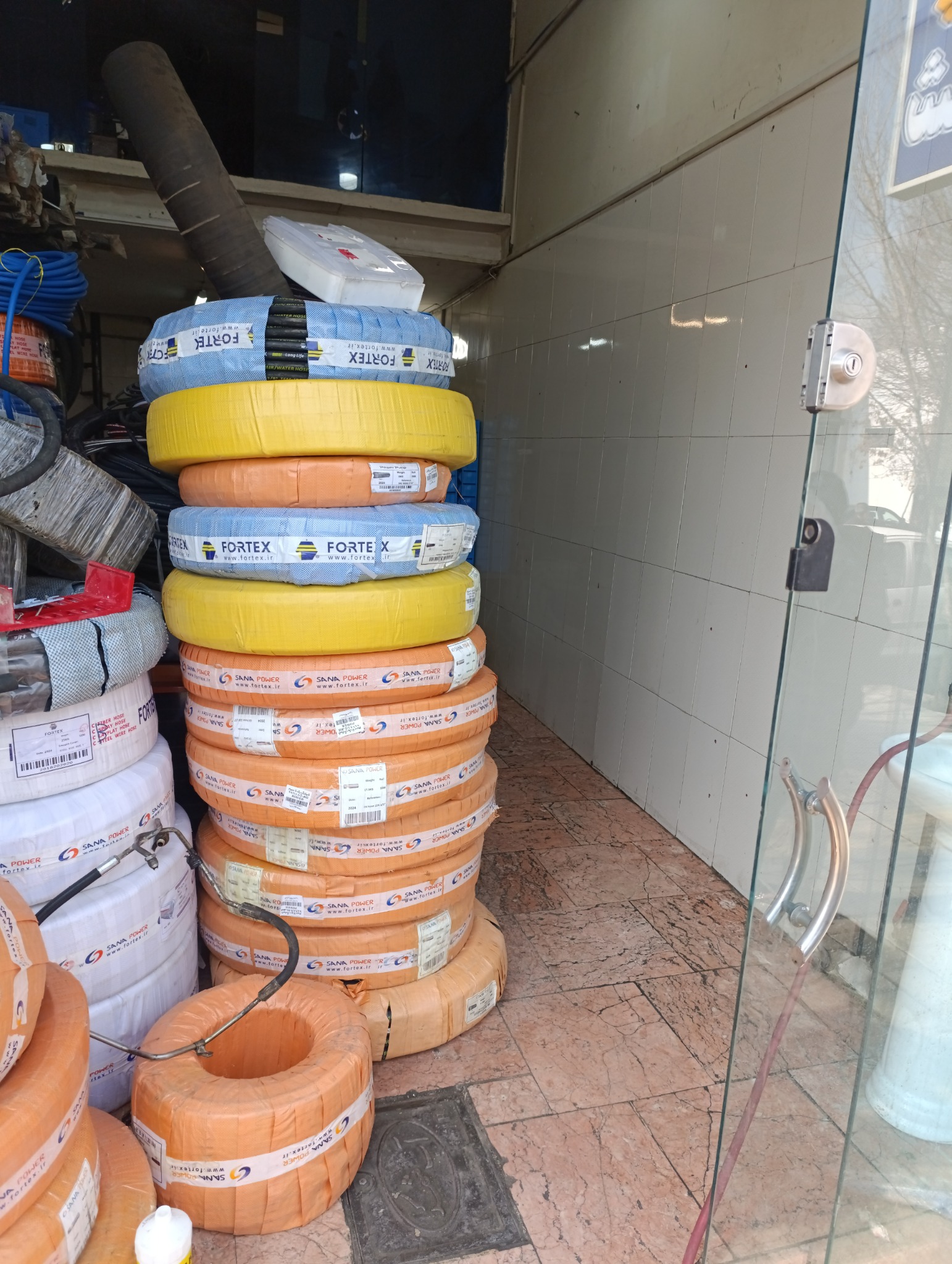 پرس شیلنگ خوش دین