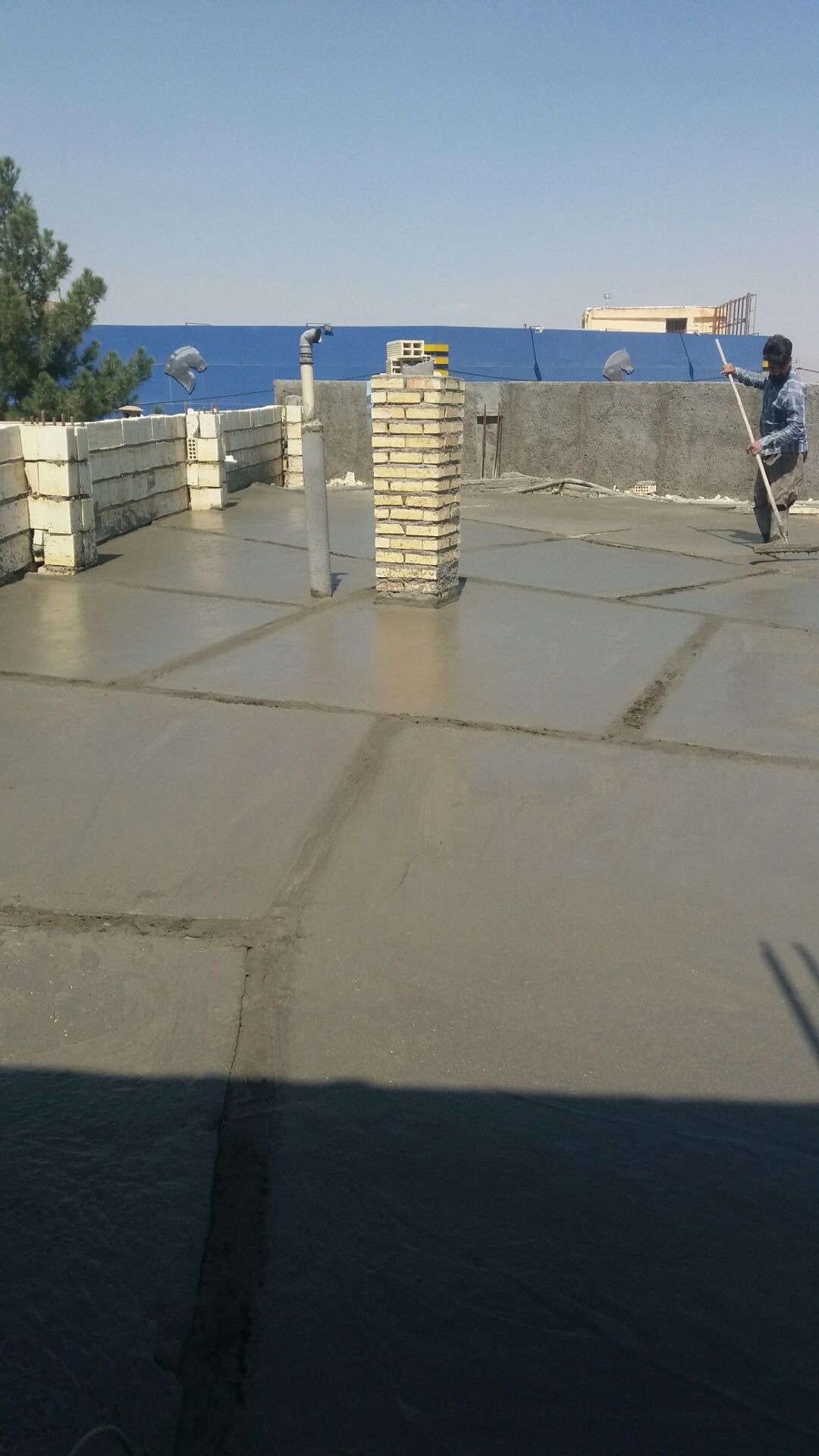 اجرای فوم بتن  تکنوفوم بتن