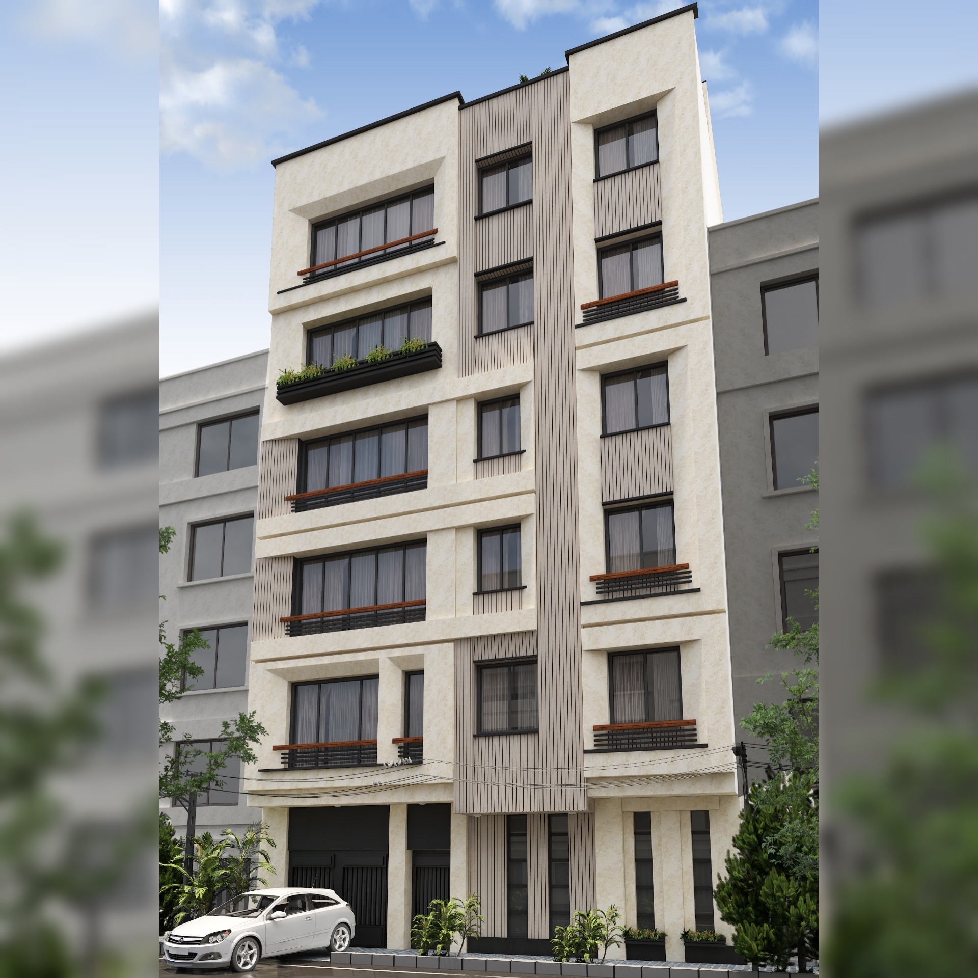 دفتر طراحی نما خط آسمان