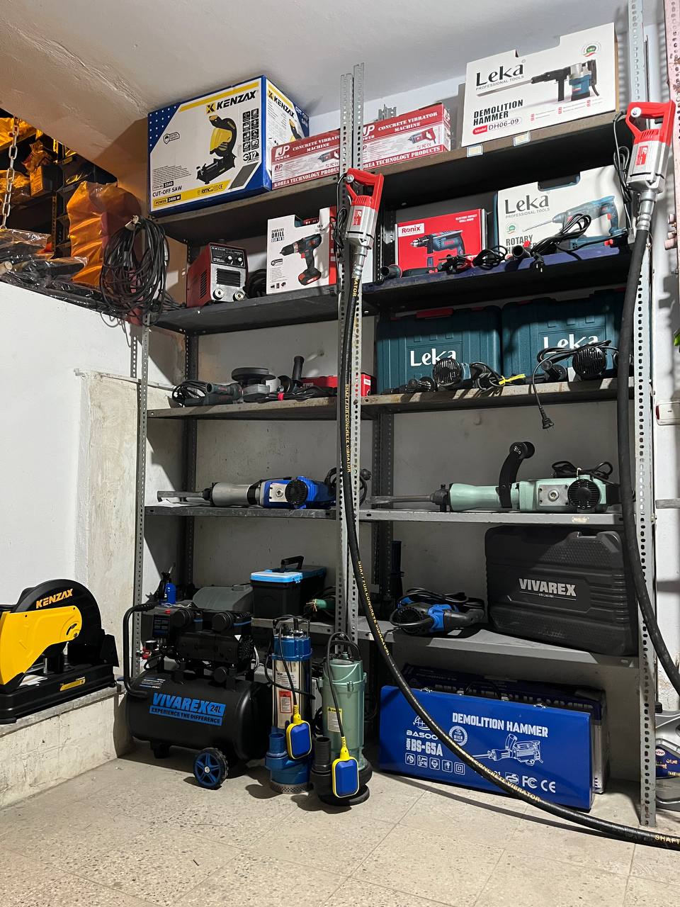 اجاره تجهیزات ساختمانی و ابزار یراق امیر