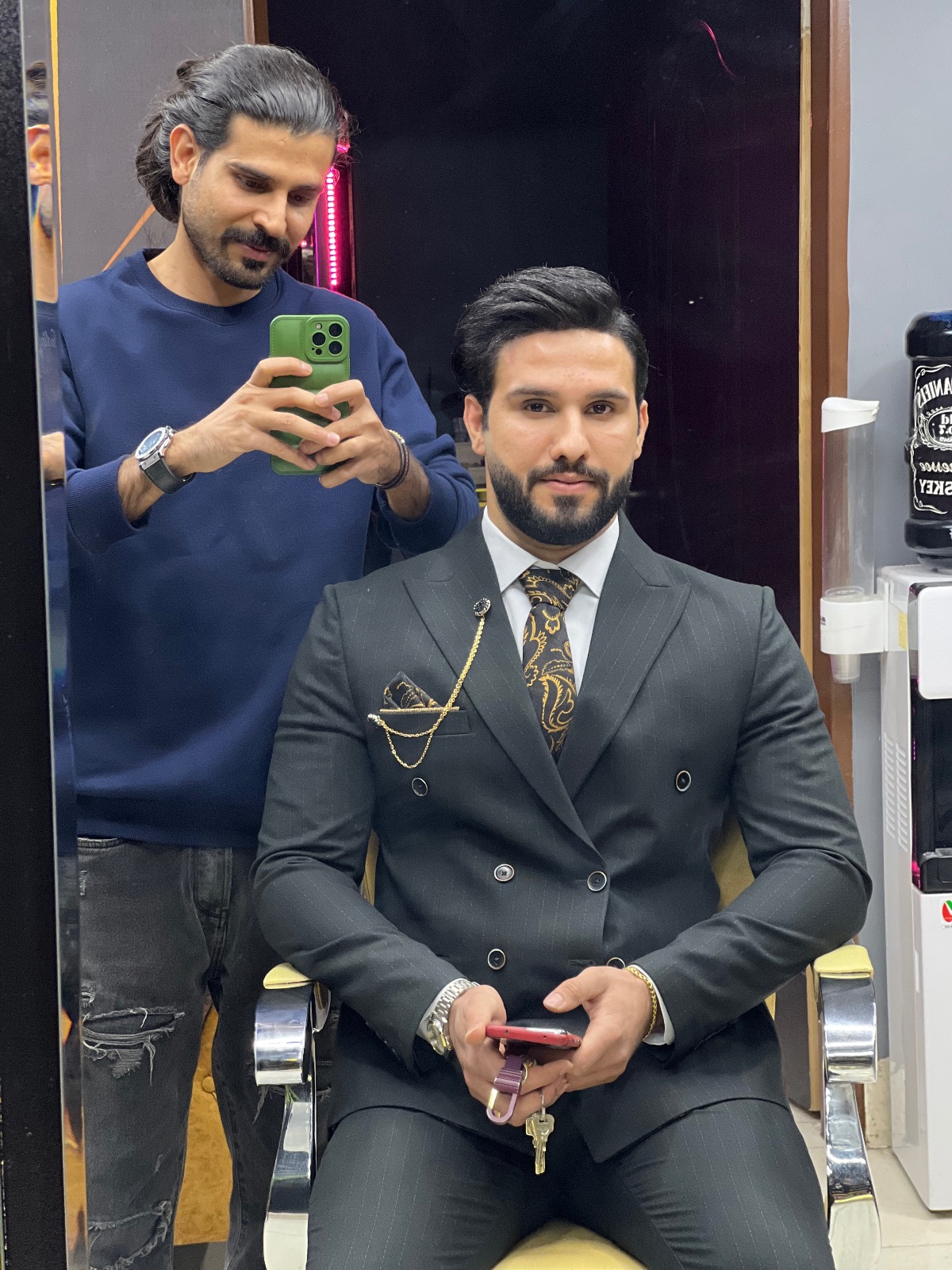 پیرایش مردانه vip وحید - خرمدره - 3090