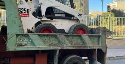 حمل خاک و مصالح ساختمانی با خاور کاظم