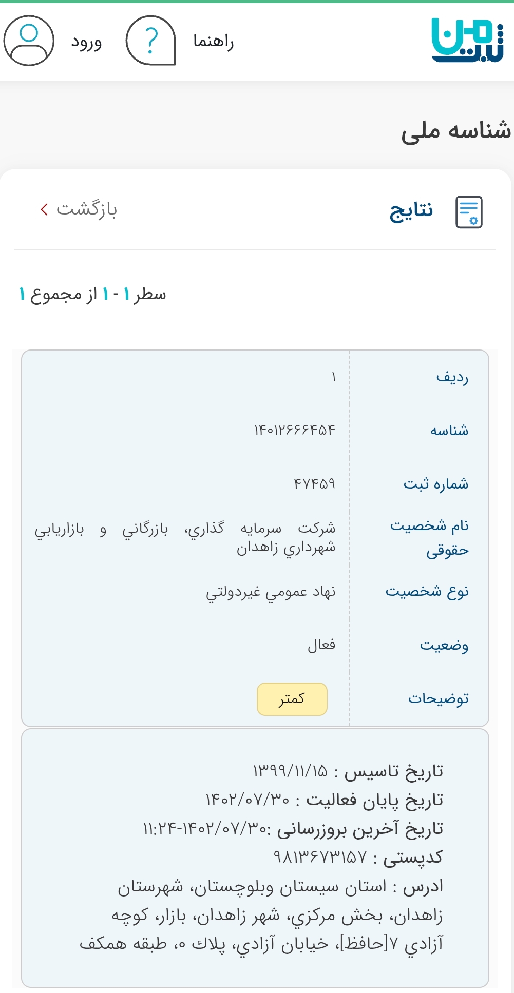 شرکت سرمایه گذاری، بازرگانی و بازاریابی