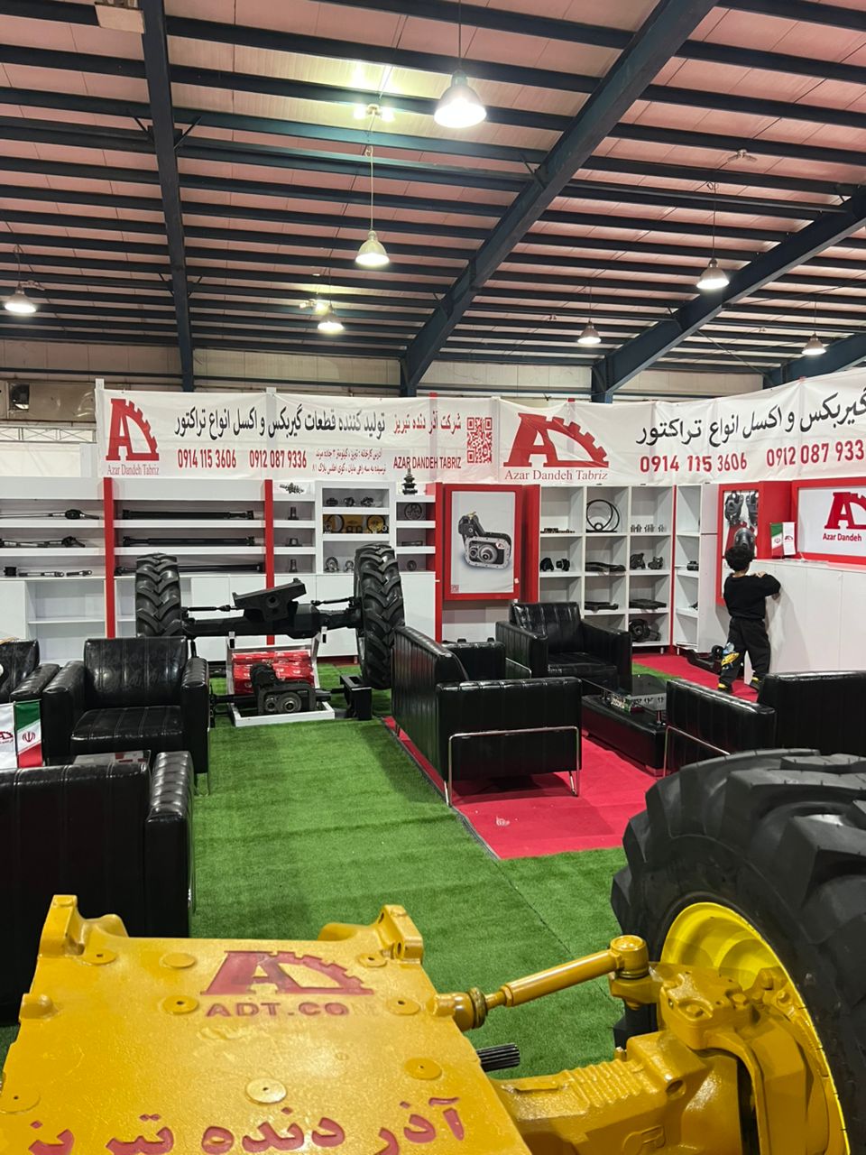 تولید قطعات تراکتور و دیفرانسیل دریانی