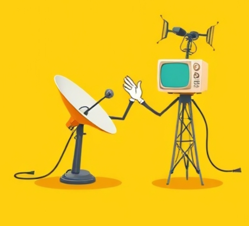 نصب آنتن ثابت و گردان  سمیعی‌