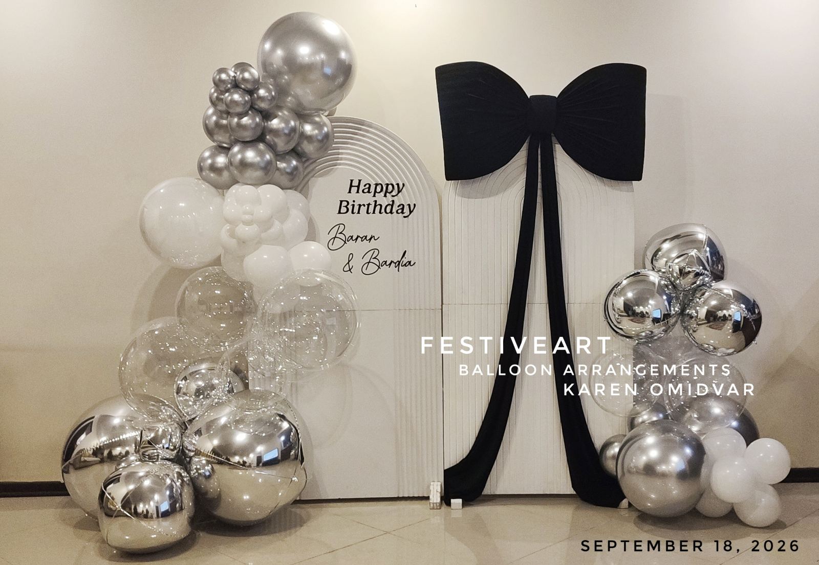 بادکنک آرایی فستیو آرت 🎈
