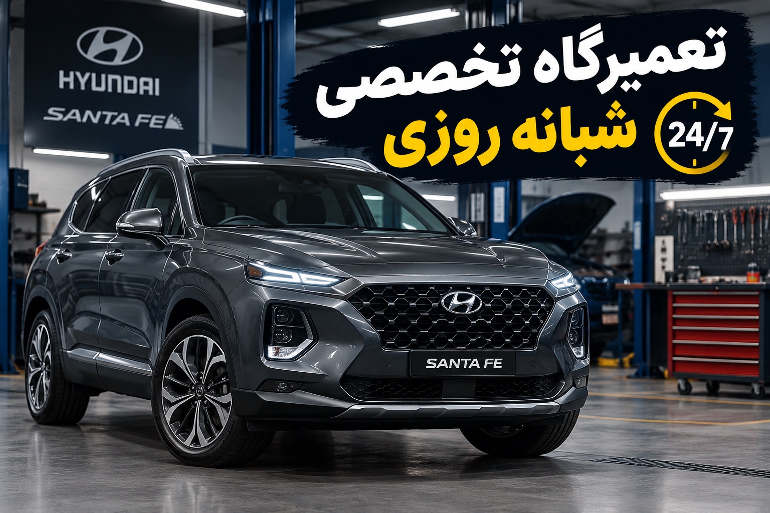 تعمیرگاه تخصصی شبانه روزی