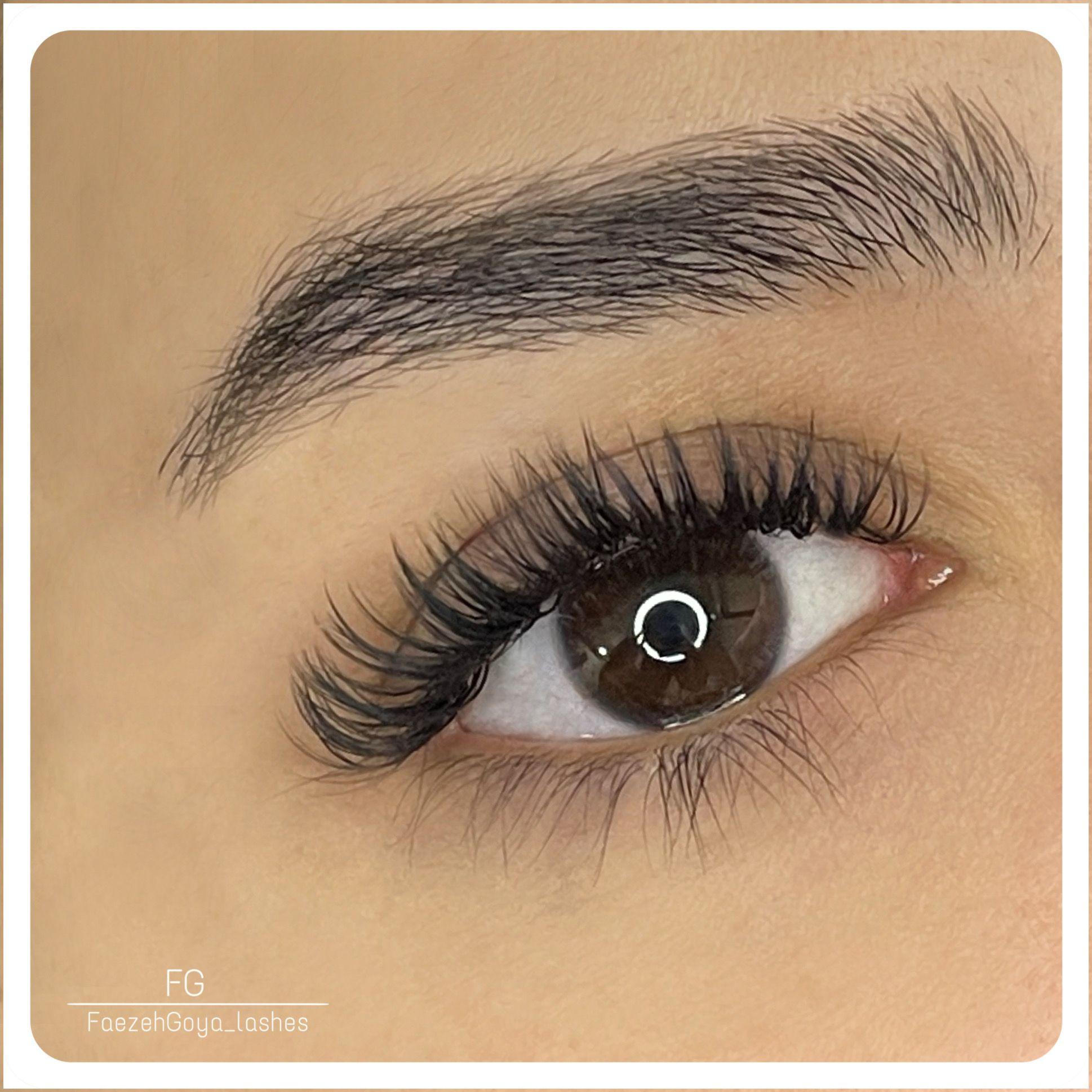 اکستنشن مژه فائزه گویا