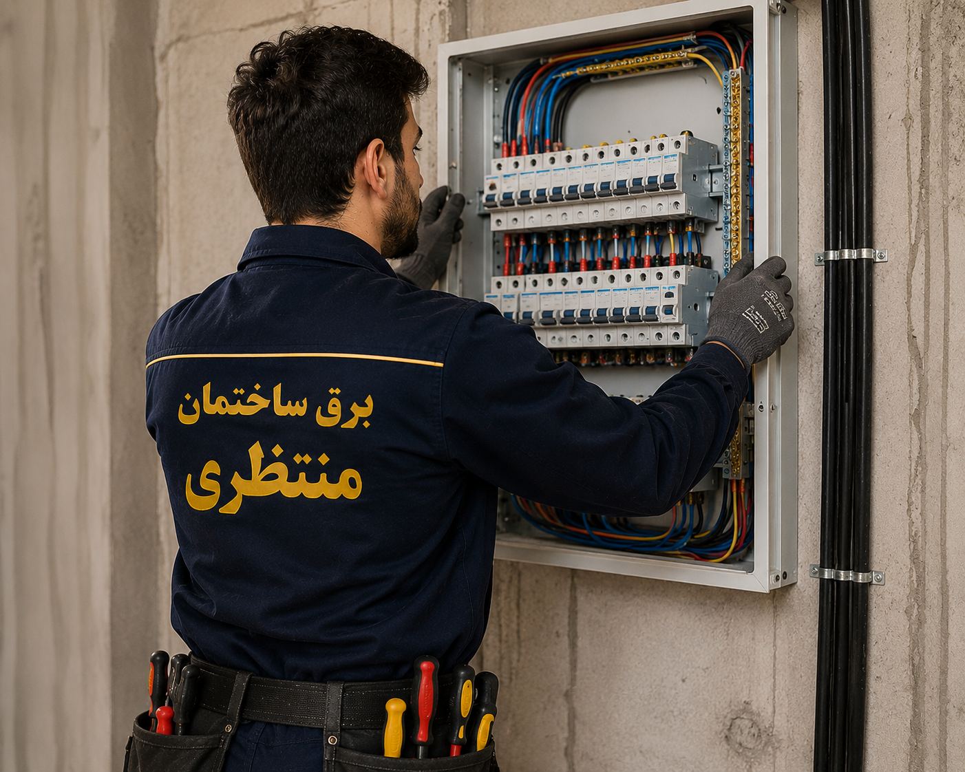 برقکار ساختمان ساری