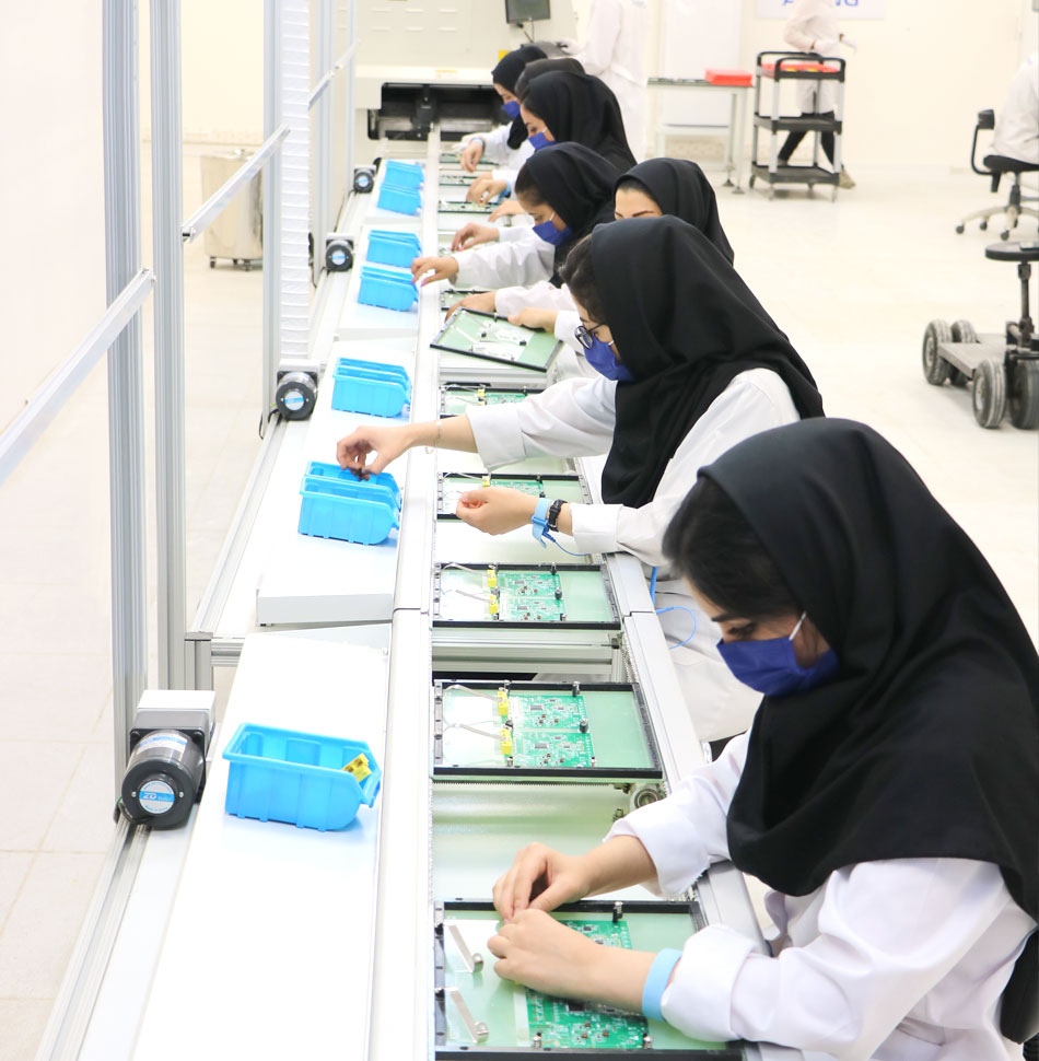 تکتاز مدار مونتاژ بردهای مدارچاپی