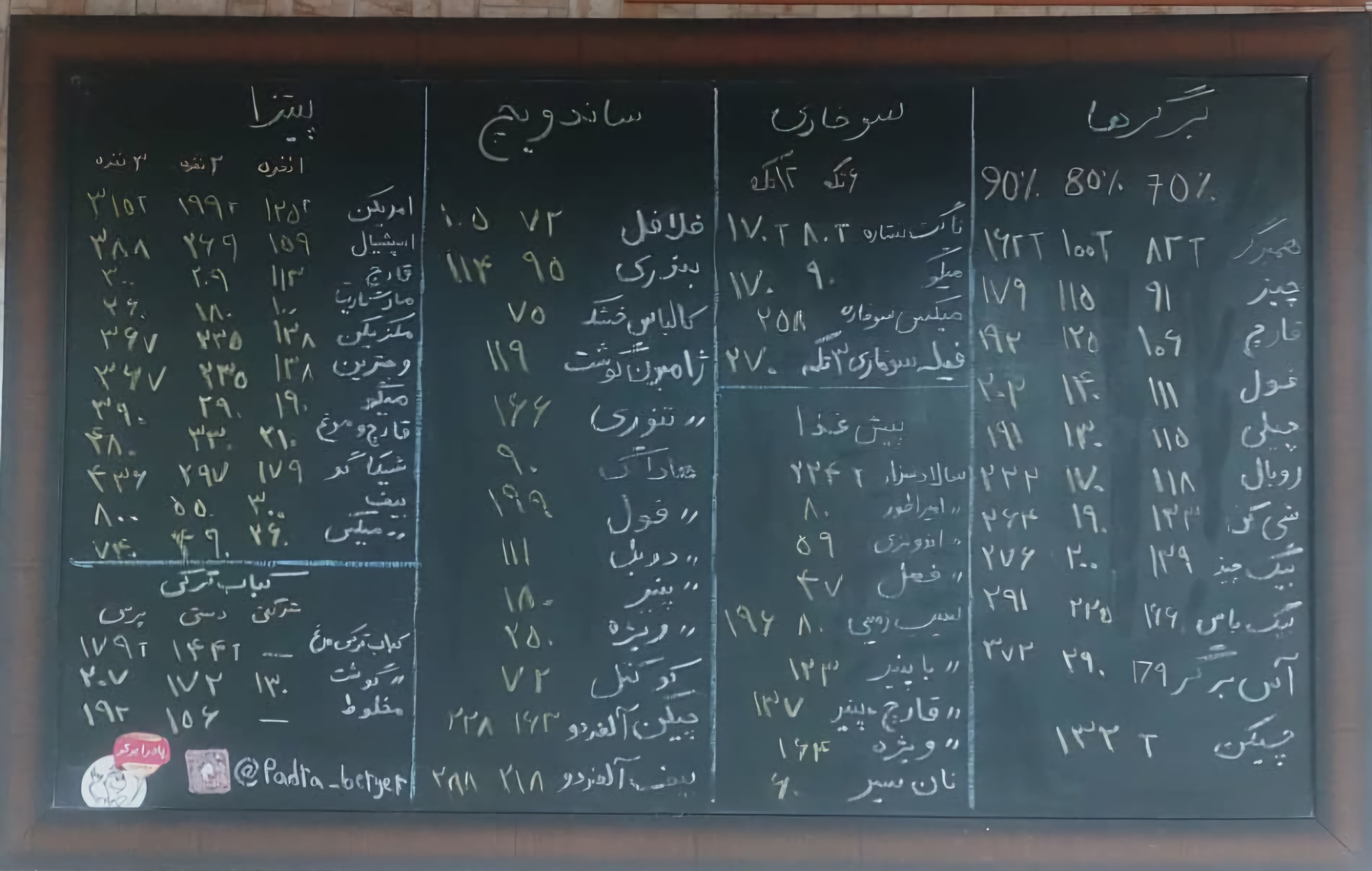 فست فود پادرا برگر