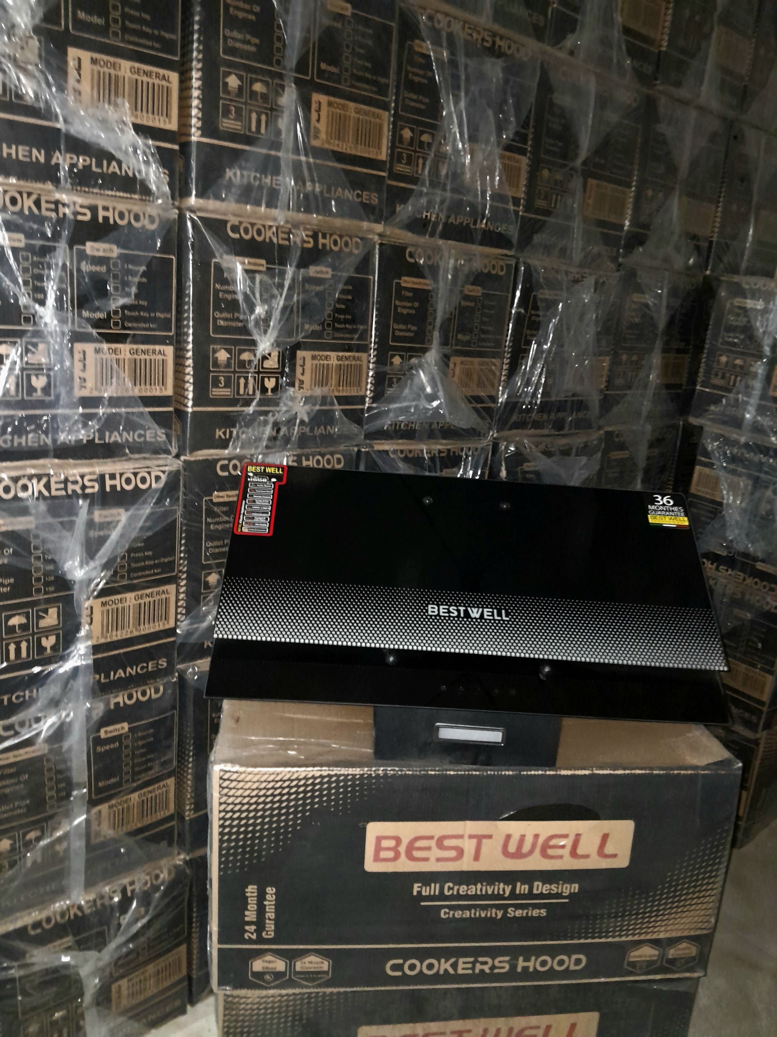 پخش اجاق گاز. هود.