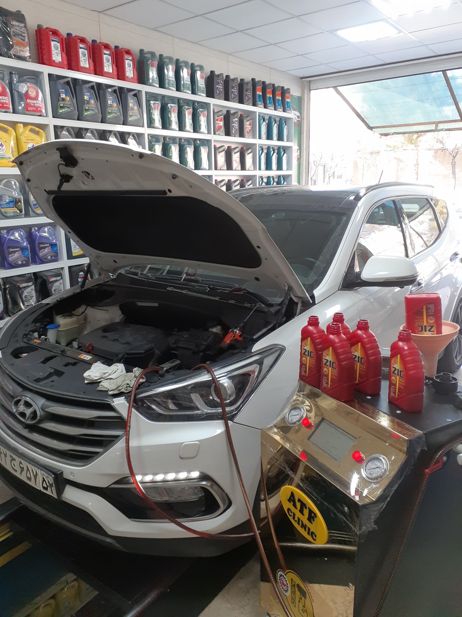 تعویض روغن زارع