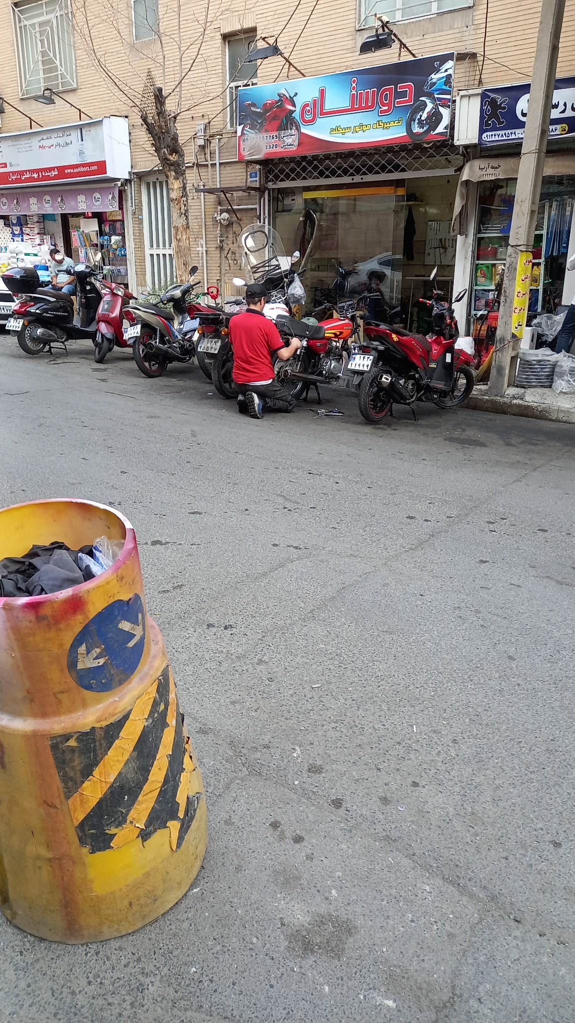 تعمیرگاه موتور سیکلت آرمین