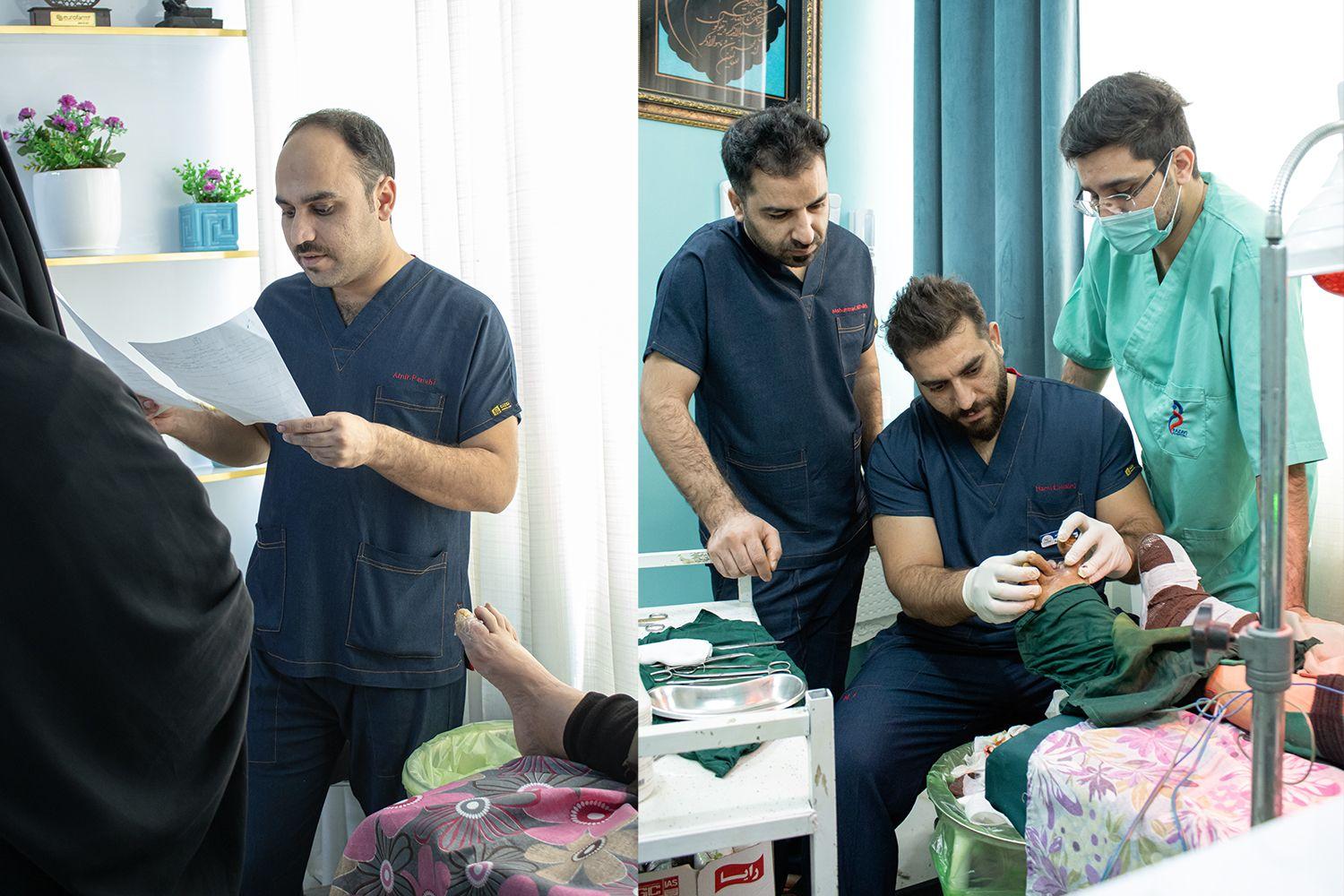 کلینیک زخم پارسیان