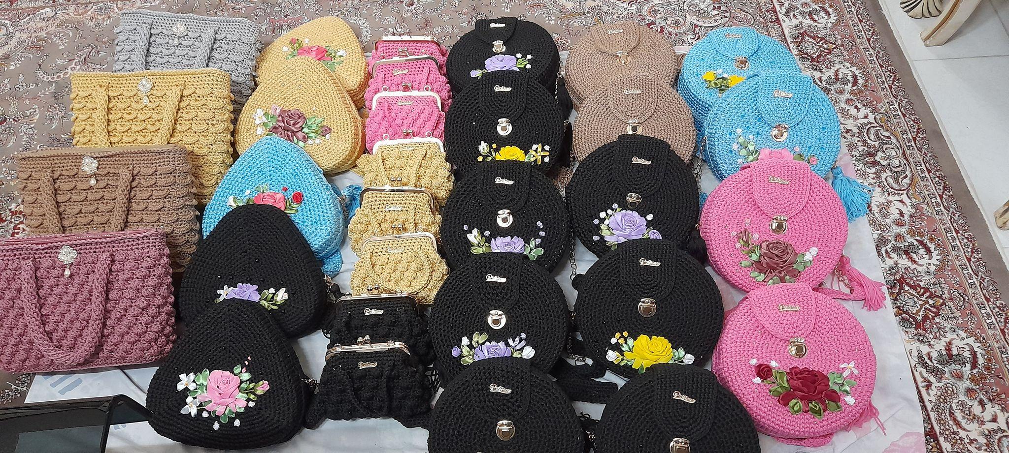 کیف های بافتنی(روحبخش)