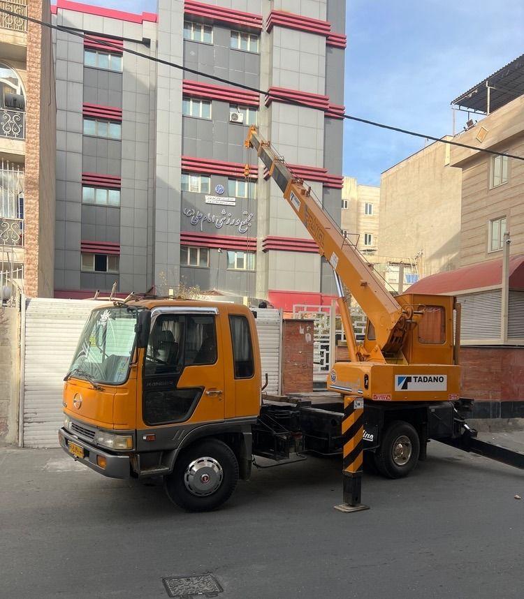 خدمات و اجاره جرثقیل دکل بلند