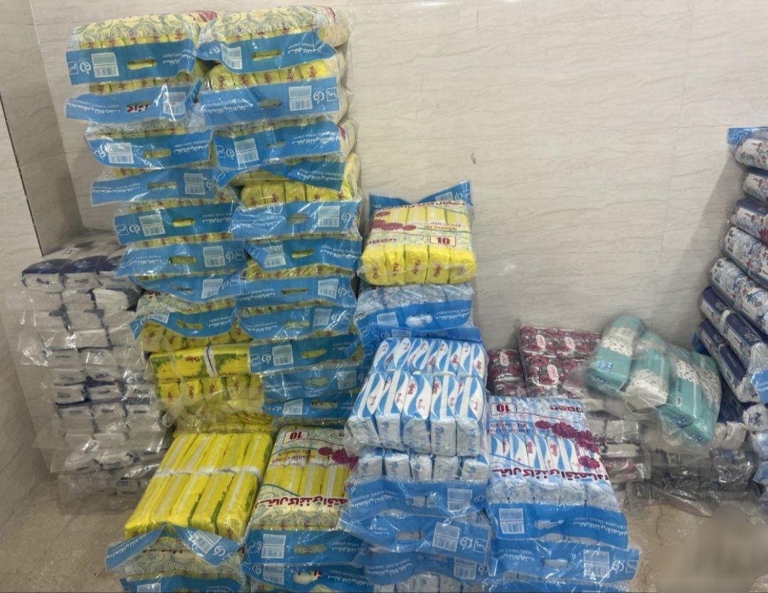 تولید و پخش دستمال کاغذی