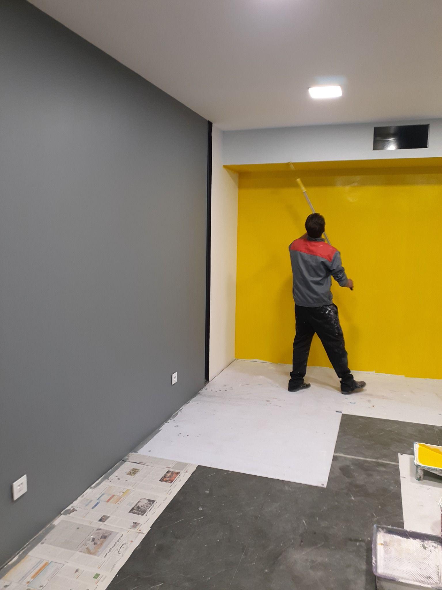 نقاشی ساختمان شبرنگ