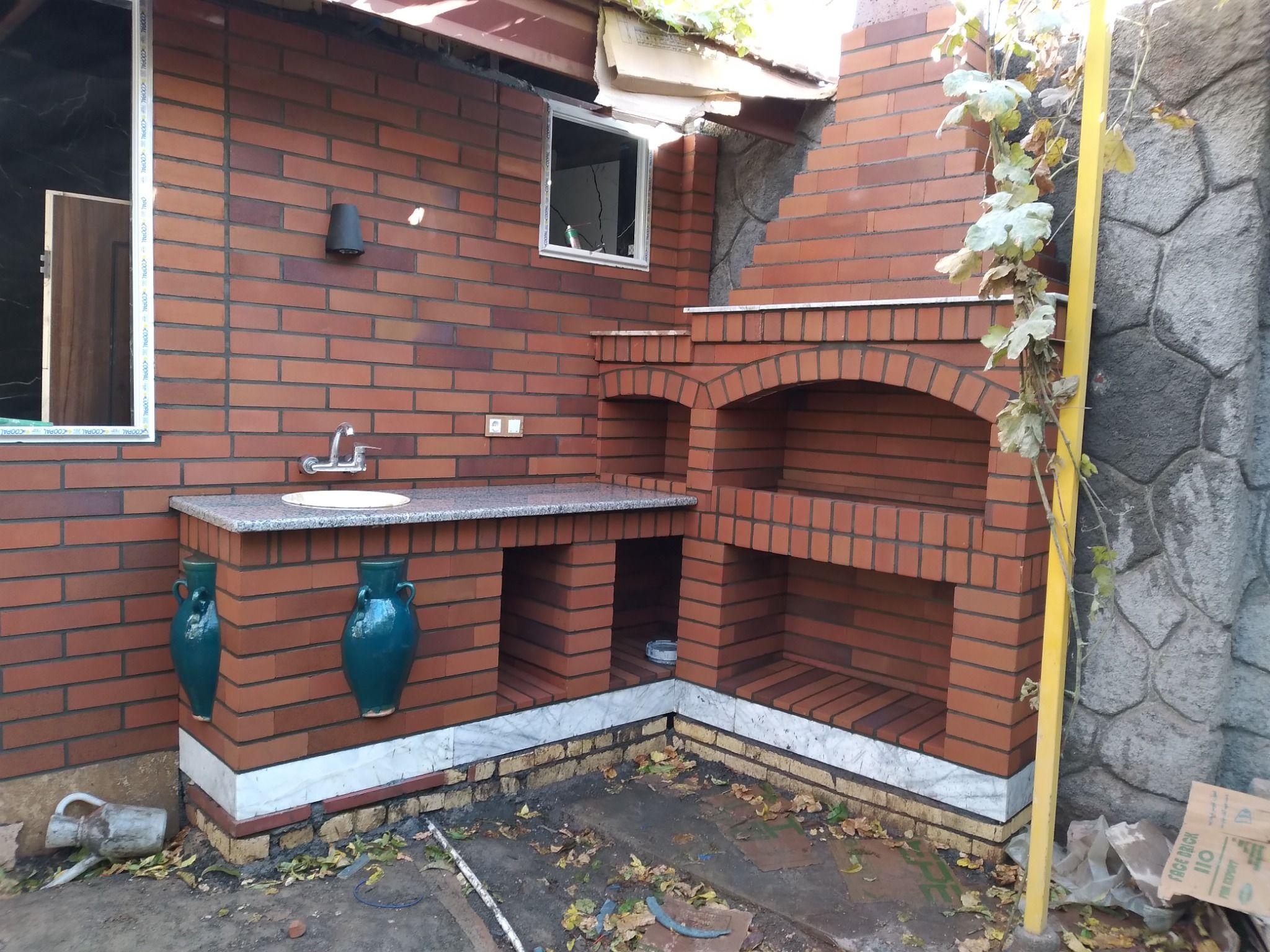 اجرای شومینه باربیکیو اتشکده