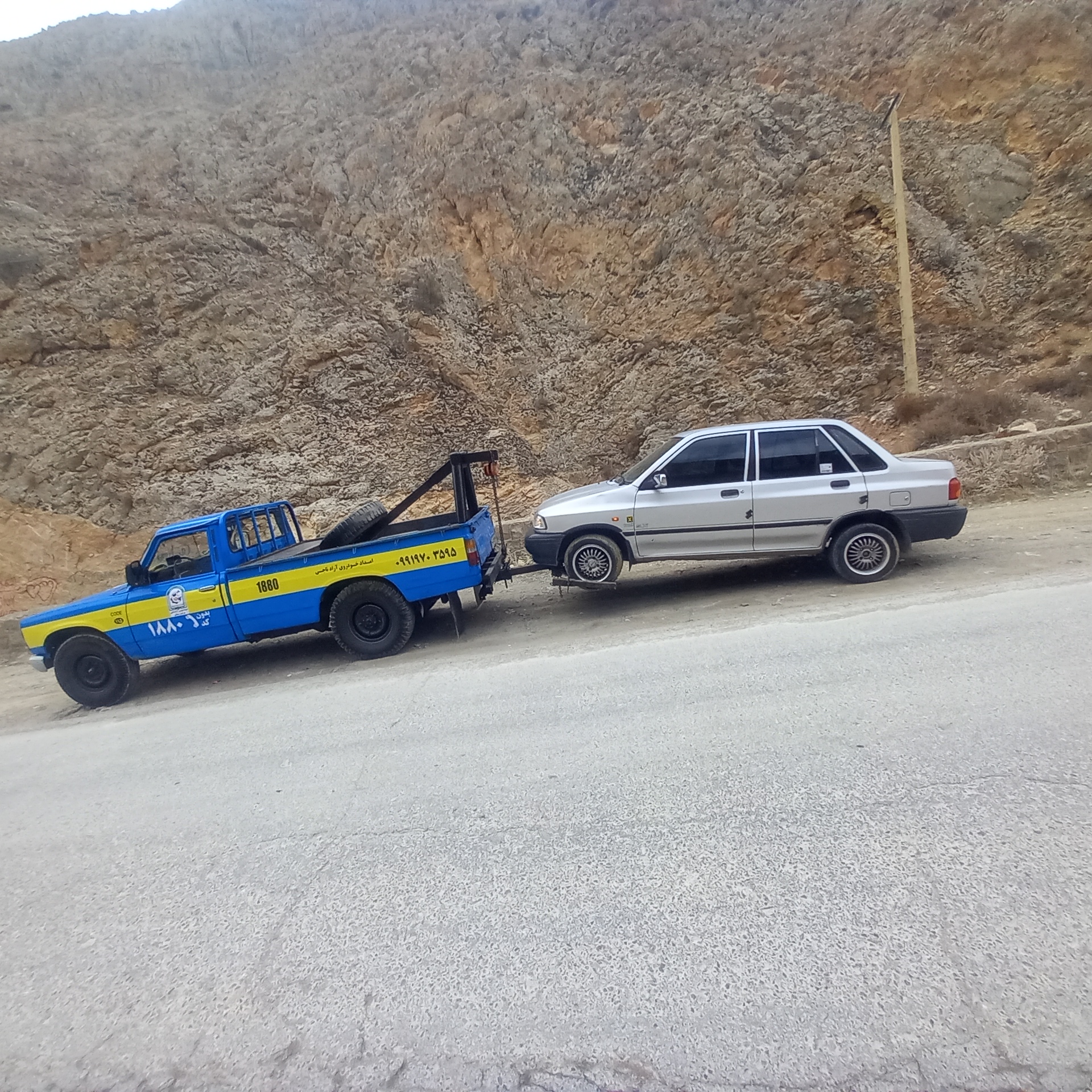 یدک کش ‌‌.امداد خودرو میرزایی