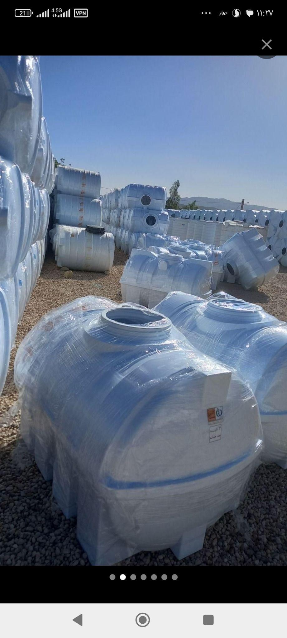 منبع آب مخزن پلی اتیل سایماه پلاست