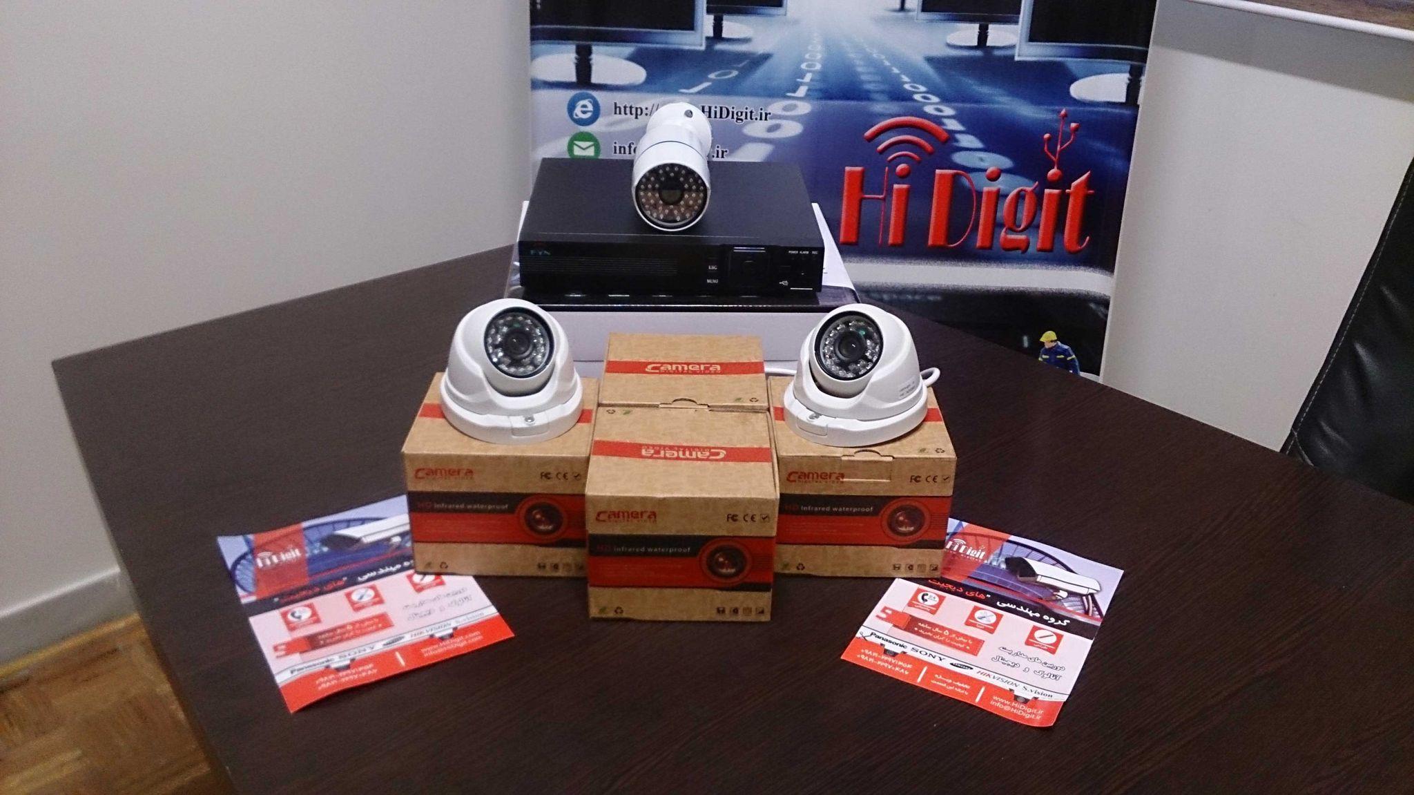 دوربین مداربسته | شبکه کامپیوتر | تلفن سانترال | های دیجیت