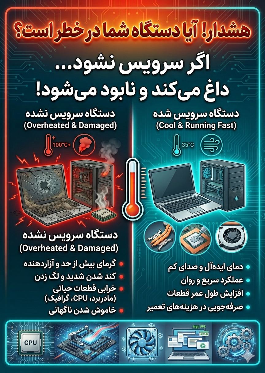 تعمیرگاه تخصصی لپ تاپ رایان تک