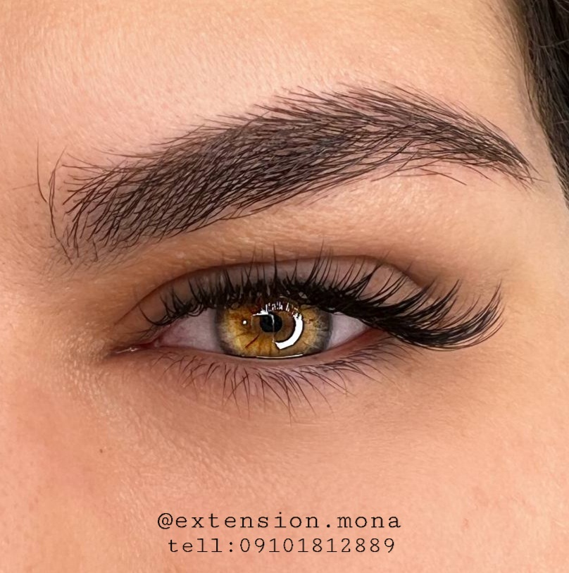 اکستنشن مژه مونا احمدی