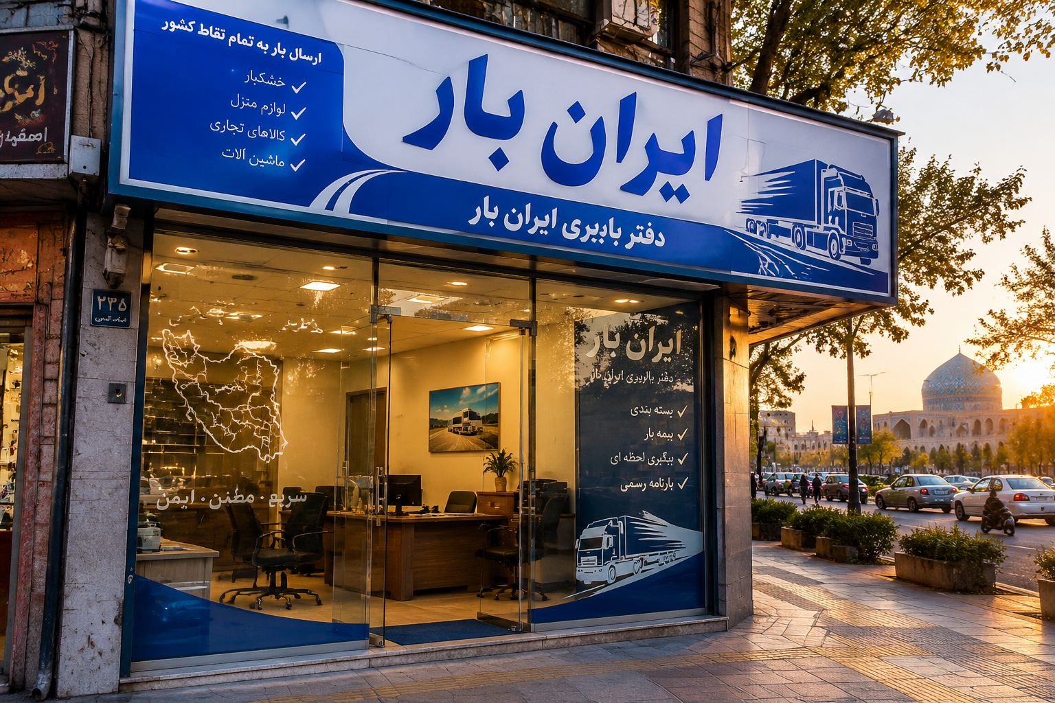 شرکت حمل بار واسباب کشی ایران بار