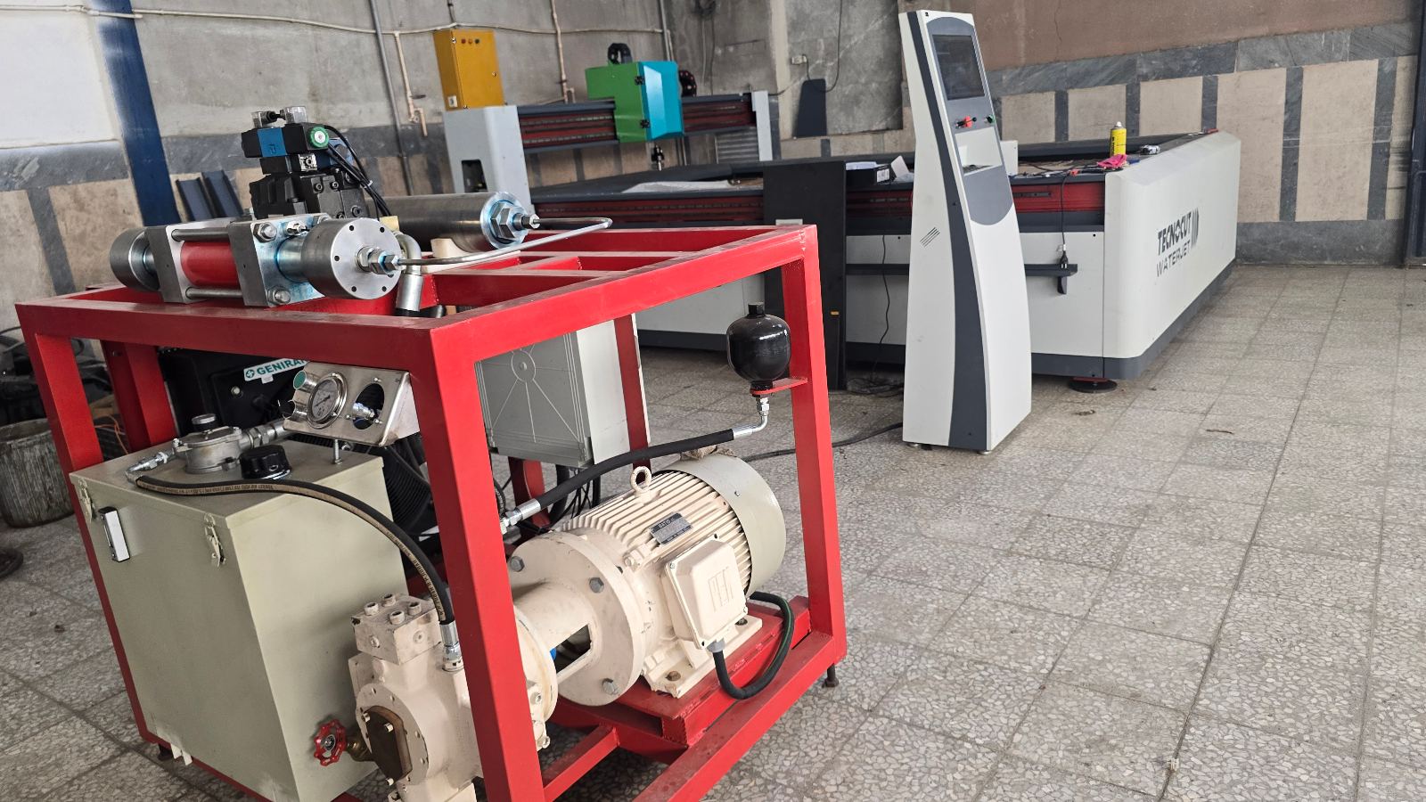 خدمات برش واترجت تکنوکات صنعت
