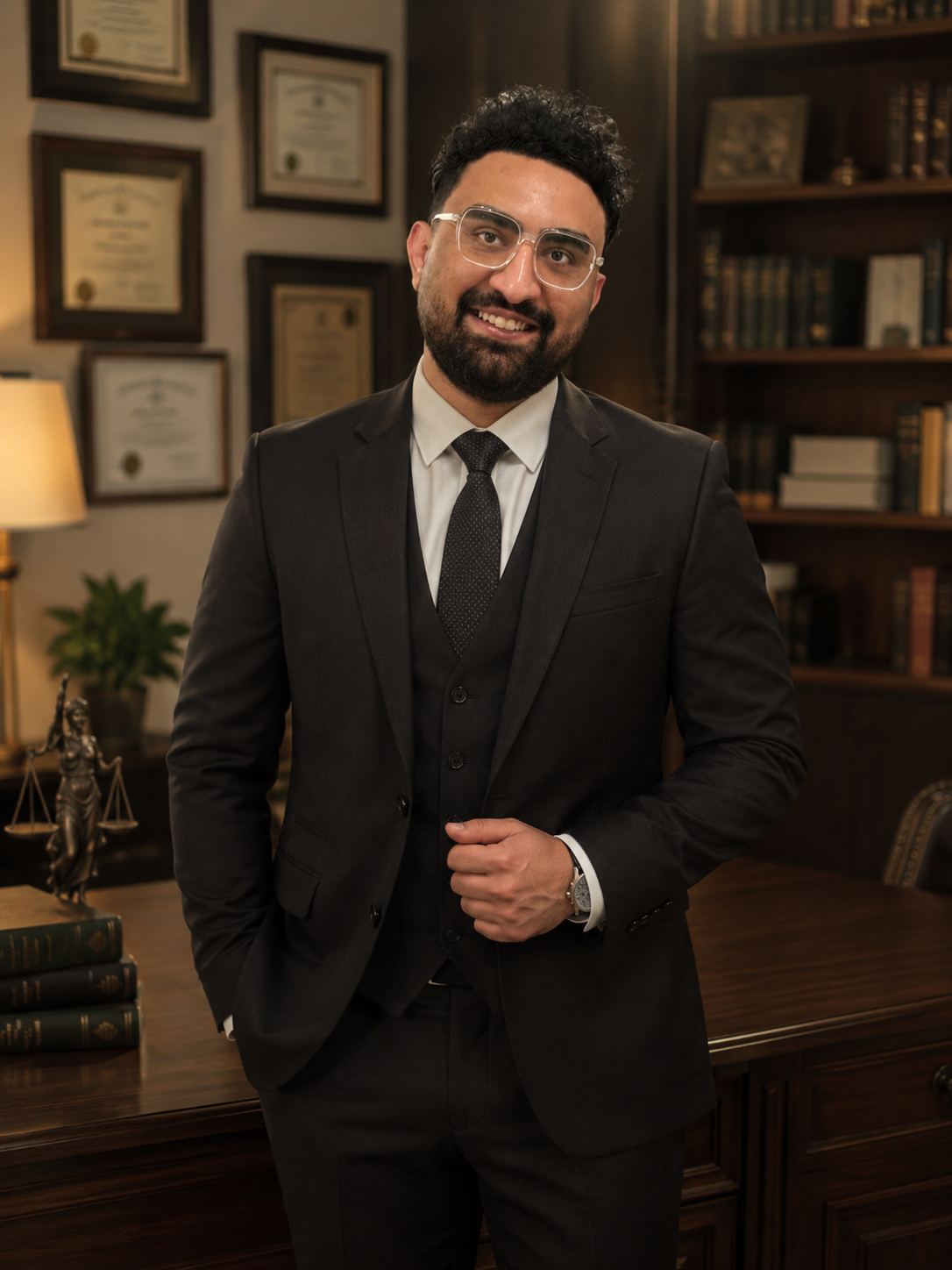 امیر حسین رحیمی عضو کانون وکلای مرکز