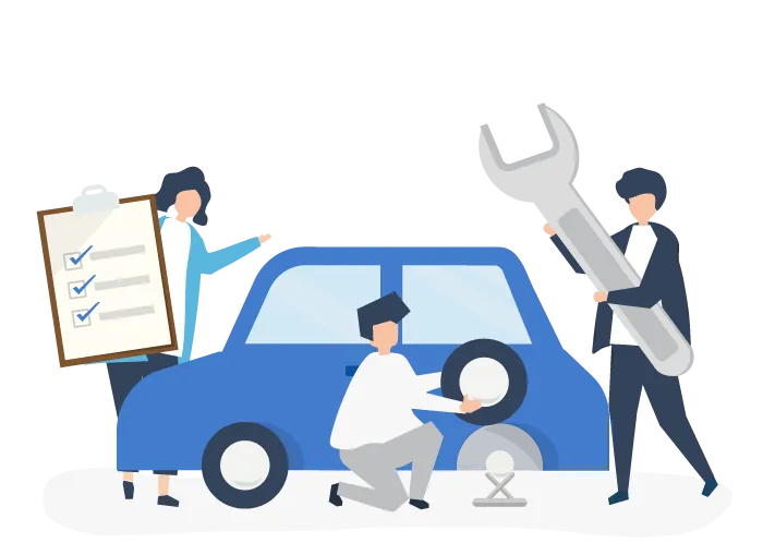 خدمات تعمیرگاه اتومبیل وظیفه دان