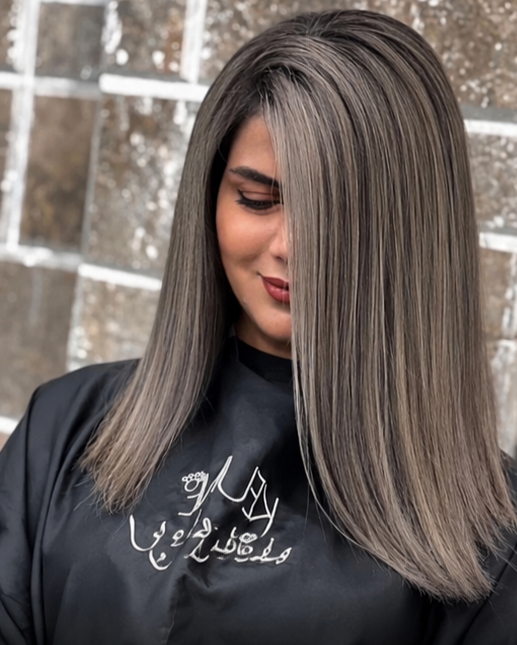 رنگ و لایت ،احیا و اسکراب مو سیندخت