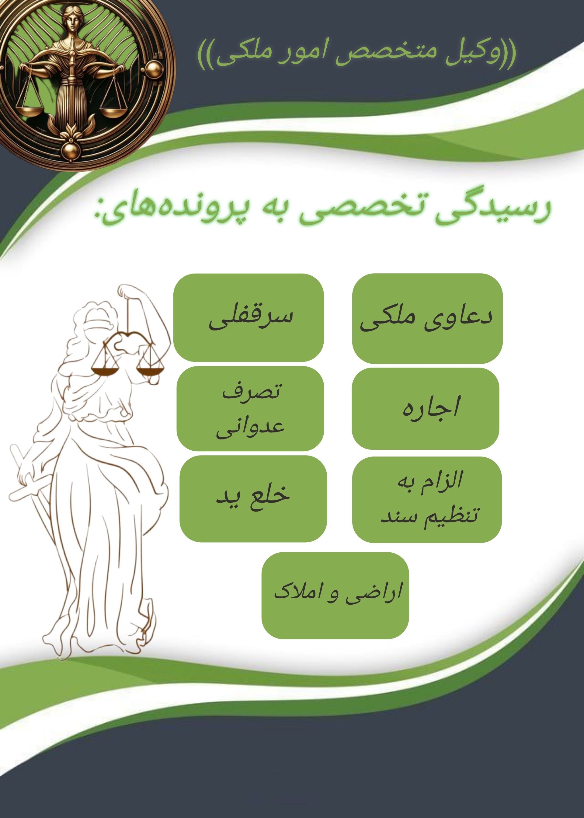 وکیل رامین معروفی (ملکی و جرائم پزشکی)