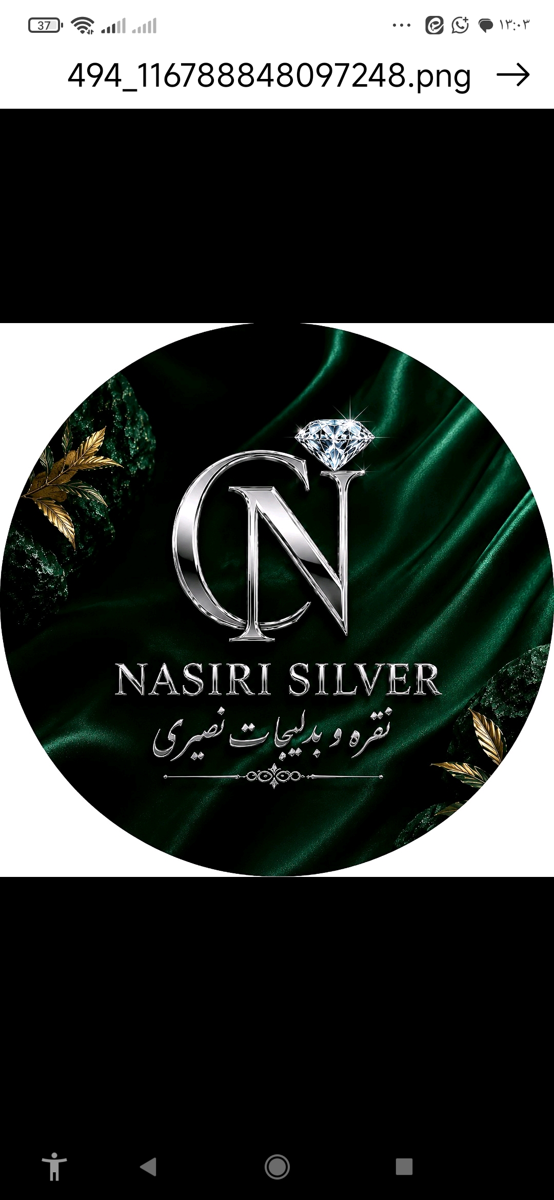 نقره و بدلیجات لوکس نصیری
